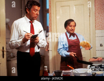 Felix und Oskar, Comedyserie, Deutschland 1980, Darsteller: Heinz Baumann, Horst Bollmann Foto Stock