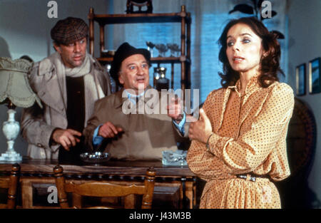 Felix und Oskar, Comedyserie, Deutschland 1980, Darsteller: Heinz Baumann, Horst Bollmann, Monika Peitsch Foto Stock