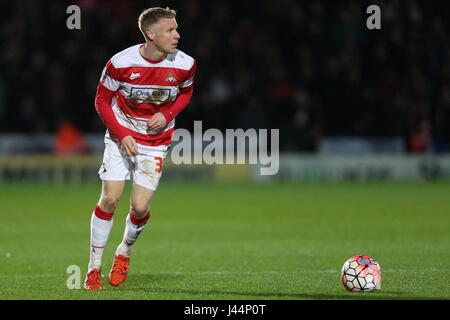 CRAIG ALCOCK DONCASTER ROVERS FC DONCASTER ROVERS FC Keepmoat Stadium Doncaster Inghilterra 09 Gennaio 2016 Foto Stock