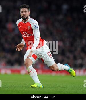 OLIVIER GIROUD DI ARSENAL ARSENAL V CHELSEA Emirates Stadium Londra Inghilterra 24 Gennaio 2016 Foto Stock