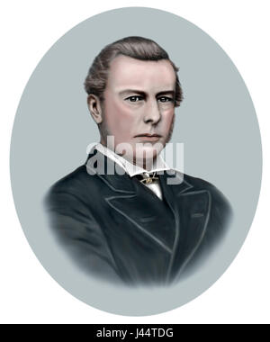 Joseph Chamberlain, 1836-1914, statista inglese, uomo politico Foto Stock