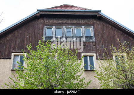 Dintorni della famosa casa Brecht-Weigel a Schermützelsee vicino Bukow, Brandeburgo, Germania Foto Stock