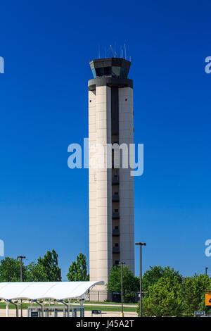 RDU Aeroporto il traffico aereo della torre di controllo Foto Stock