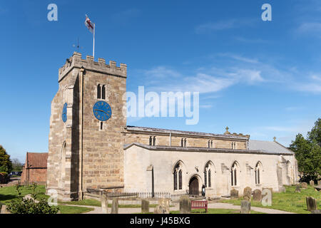 St Andrews chiesa, Aldborough, North Yorkshire, Inghilterra, Regno Unito Foto Stock