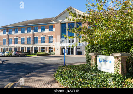 Experian uffici, Riverleen House, Riverside modo, Nottingham, Inghilterra, Regno Unito Foto Stock