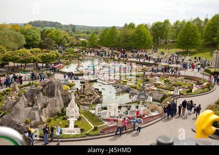 Nazionale di Star Wars parata del giorno a Legoland Regno Unito Berkshire dal drago di treno Foto Stock