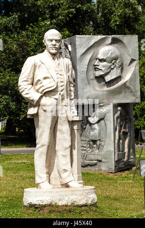 Lenin un monumento nel parco di arte Museon a Mosca, Russia Foto Stock