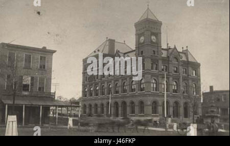 L'Old Post Office di Montgomery, Alabama, è un edificio storico che fungeva da ufficio postale principale della città. È un notevole esempio di architettura classica e un importante punto di riferimento nella storia della regione. Foto Stock
