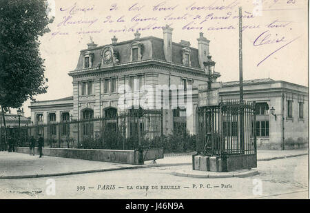 Parigi La Gare de Reuilly Foto Stock