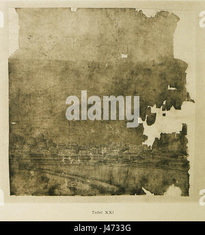 Una vista panoramica del 1559 di Costantinopoli di Lorck Melchior, che illustra il paesaggio architettonico dell'cityâ durante il tardo Impero Ottomano. Foto Stock