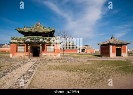 Erdene Zuu - monastero Buddista in Mongolia. Karakorum - vecchia capitale di Gengis Khan empire Foto Stock