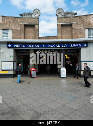 Stazione di Uxbridge Foto Stock