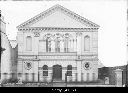 Sala Arancio Lisburn Foto Stock