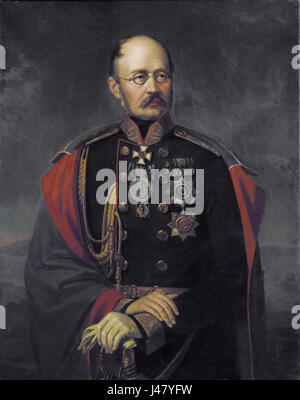 Mikhail Gorchakov (1793 1861), da Jan Ksawery Kaniewski (1805 1867) Foto Stock