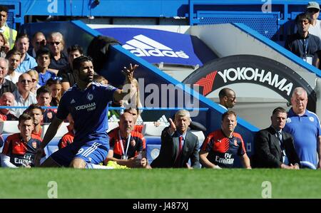 DIEGO COSTA DI CHELSEA E ARS CHELSEA V ARSENAL Stadio Stamford Bridge London Inghilterra 19 Settembre 2015 Foto Stock