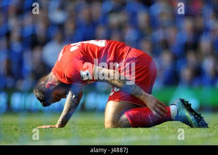 DANNY INGS Liverpool FC Liverpool FC GOODISON PARK EVERTON INGHILTERRA 04 Ottobre 2015 Foto Stock