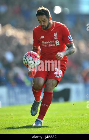 DANNY INGS Liverpool FC Liverpool FC GOODISON PARK EVERTON INGHILTERRA 04 Ottobre 2015 Foto Stock