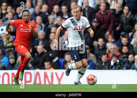 HARRY KANE DEL TOTTENHAM HOTSPU Tottenham Hotspur V LIVERPOOL Stadio White Hart Lane Londra Londra Inghilterra 17 Ottobre 2015 Foto Stock