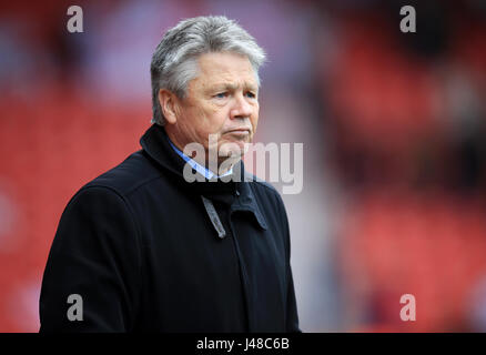 Exeter City Direttore del calcio Steve Perryman Foto Stock