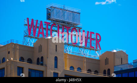 Famoso edificio torre di vedetta di Brooklyn New York - Manhattan / NEW YORK - Aprile 1, 2017 Foto Stock