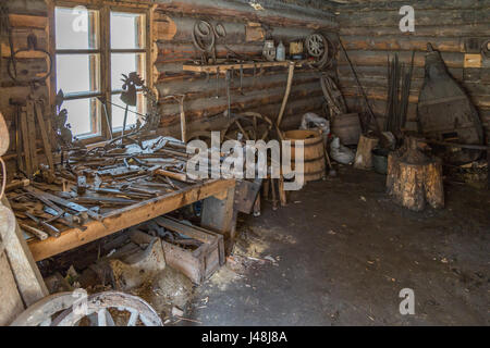 Antica bottega Foto Stock