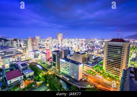 Città di Shizuoka, Giappone skyline del centro. Foto Stock