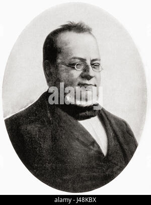 Camillo Paolo Filippo Giulio Benso Conte di Cavour, Isolabella e Leri, 1810 - 1861, aka il Conte di Cavour. Statista italiano e una figura di primo piano del movimento verso l'unificazione italiana. Da Hutchinson nella storia delle nazioni, pubblicato 1915. Foto Stock