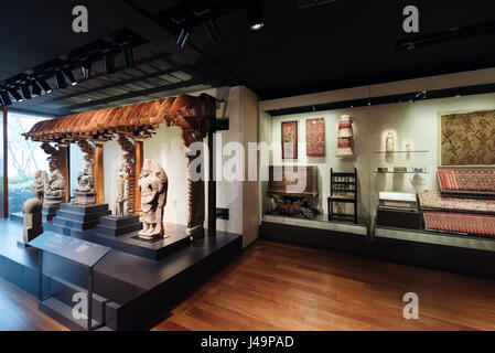 Singapore - Singapore - Aprile 20, 2017: Indian Heritage Centre di Singapore. Foto Stock