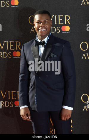 L'Olivier Awards Royal Albert Hall, Kensington, Londra dotata: ​ ​John Boyega dove: Londra, Regno Unito quando: 09 Apr 2017 Credit: WENN.com Foto Stock