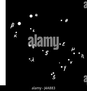 PSM V30 D775 raffigura Gemini, una figura o costellazione associata allo zodiaco, spesso rappresentando dualità o doppi personaggi in astrologia. Questa illustrazione fornisce informazioni sul significato simbolico dietro il cartello. Foto Stock