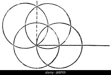 PSM V34 D378 geometria inventiva fig 14 Foto Stock