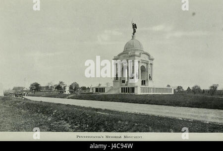 Pennsylvania a Gettysburg Vol. 3 fornisce un resoconto storico del coinvolgimento della Pennsylvania nella battaglia di Gettysburg durante la guerra di secessione americana. Questo volume mette in evidenza le principali azioni militari e le cifre dello stato. Foto Stock