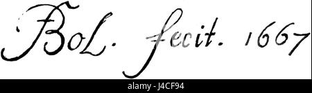 Questo ritratto di Ferdinand Bol raffigura Michiel de Ruyter, un celebre ammiraglio olandese. Il dipinto, ospitato nel Rijksmuseum, mostra l'abilità di Bol nel catturare figure storiche del secolo d'oro olandese. Foto Stock