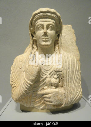 Ritratto di una dama, Palmyra, Siria, III secolo CE Nelson Atkins Museum of Art DSC08269 Foto Stock