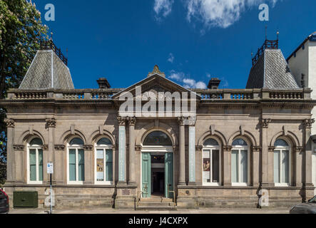 Il Mercer Galleria d'arte, Harrogate. Aperto nel 1991 in 200 anni di Harrogate Promenade Camere, uno di Harrogate il primo scopo costruiti edifici termali. Foto Stock