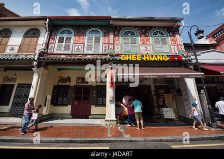 Architettura su Jonker Street, Malacca, Malaysia Foto Stock