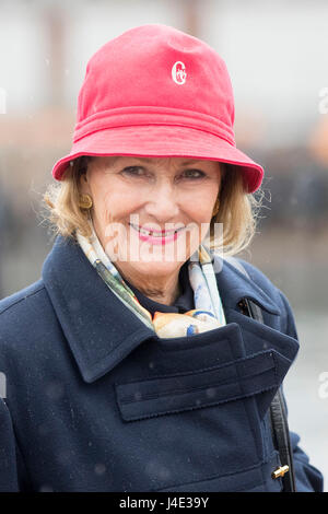 Oslo, Norvegia. Il 10 maggio, 2017. Ottantesimo compleanno pranzo di re Harald e la regina Sonja di Norvegia presso il Royal Yacht Norge a Oslo, Norvegia, 10 maggio 2017. Foto: Patrick van Katwijk - nessun filo SERVICE - Paesi Bassi OUT/point de vue fuori foto: Patrick van Katwijk/Olandese Photo Press/dpa/Alamy Live News Foto Stock