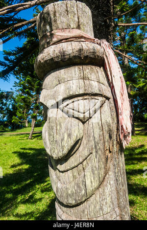 Jean-Marie Tjibaou Cultural Center, Noumea, Nuova Caledonia, Pacific Foto Stock