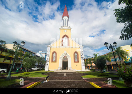 Romano-cattolica dell Arcidiocesi di Papeete, Tahiti, Isole della Società, Polinesia francese, Pacific Foto Stock