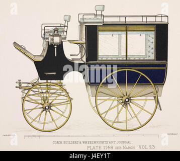 Hotel privato o omnibus c 1903 Foto Stock