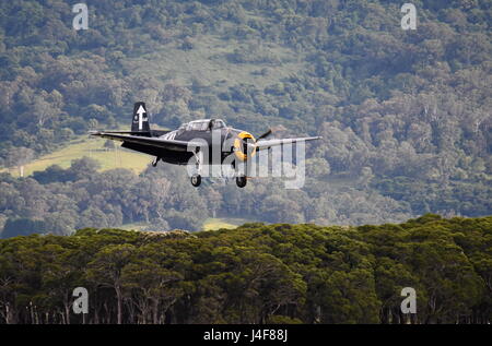 Albion Park, Australia - 6 maggio 2017. Grumman TBM-3 vendicatore è un Americano aerosilurante. Ali su di Illawarra è un annuale air show tenutosi a Illawarr Foto Stock