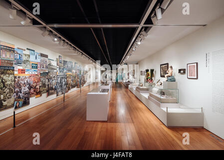 Singapore - Singapore - Aprile 20, 2017: Indian Heritage Centre di Singapore. Foto Stock