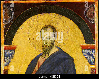 St James.dettagli. Maestro di San Francesco 1270 80 Washington NG Foto Stock
