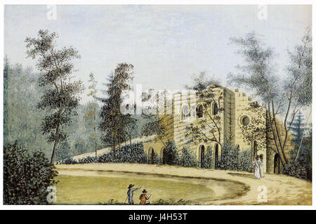 Lo Schlosspark Oranienburg è un parco storico situato a Oranienburg, in Germania, noto per i suoi splendidi giardini, palazzi storici e significato culturale. Il parco presenta un paesaggio classico e disegni architettonici del XVII secolo. Foto Stock