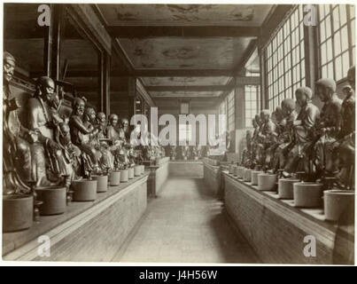 Tempio di Cinquecento Genii 317 da Lai Afong c1880s Foto Stock