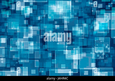 La tecnologia virtuale di sfondo spazio Foto Stock