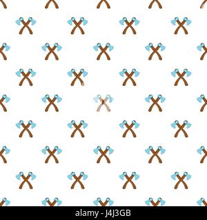 Due assi pattern, stile cartoon Illustrazione Vettoriale