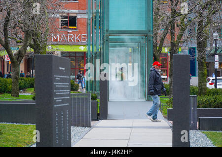 Imponente Monumento commemorativo dell'Olocausto in Boston - Boston , Massachusetts Foto Stock