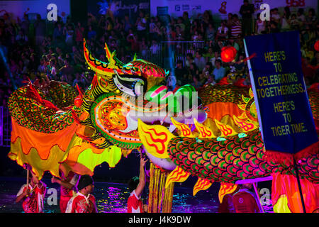 Chingay Festival 2012 a Singapore Foto Stock