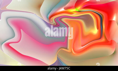 Colorato psichedelico sfondo liquefatto guarda come la pittura Foto Stock